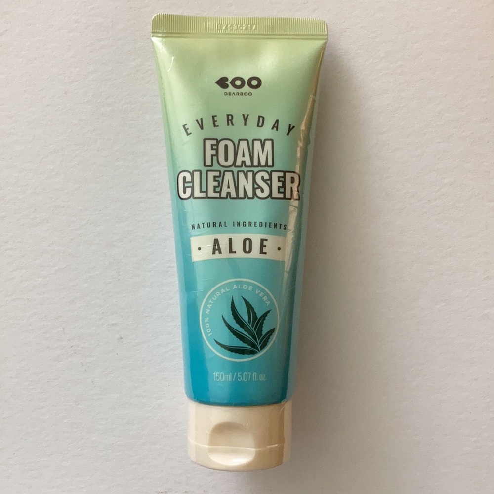Dearboo Everyday Foam Cleanser Natural Aloe